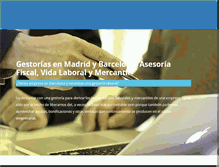 Tablet Screenshot of gestioneslaborales.com